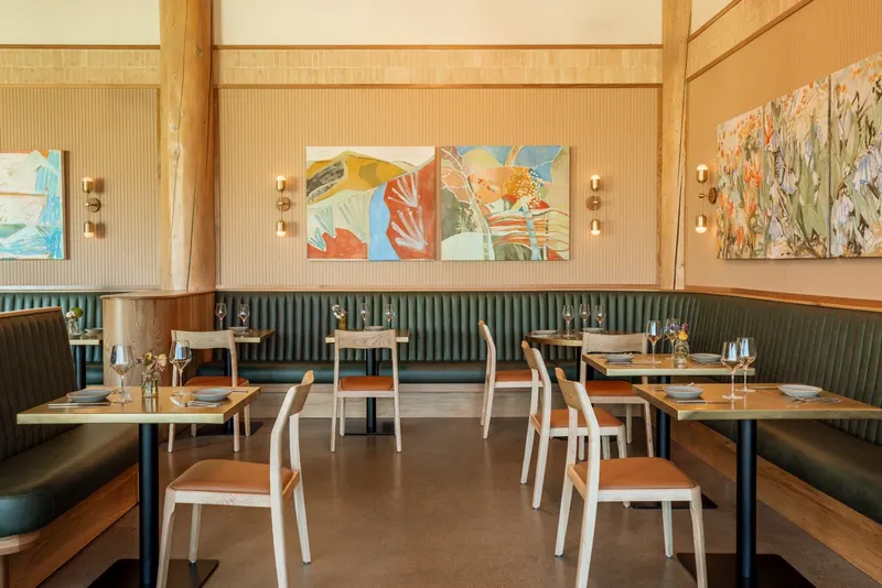 East wall of the main dining room at Timbers