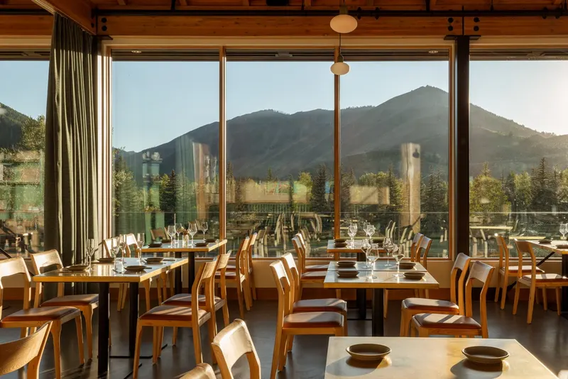 West wall of the main dining room at Timbers